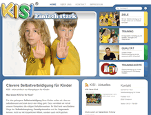 Tablet Screenshot of kisi-training.de